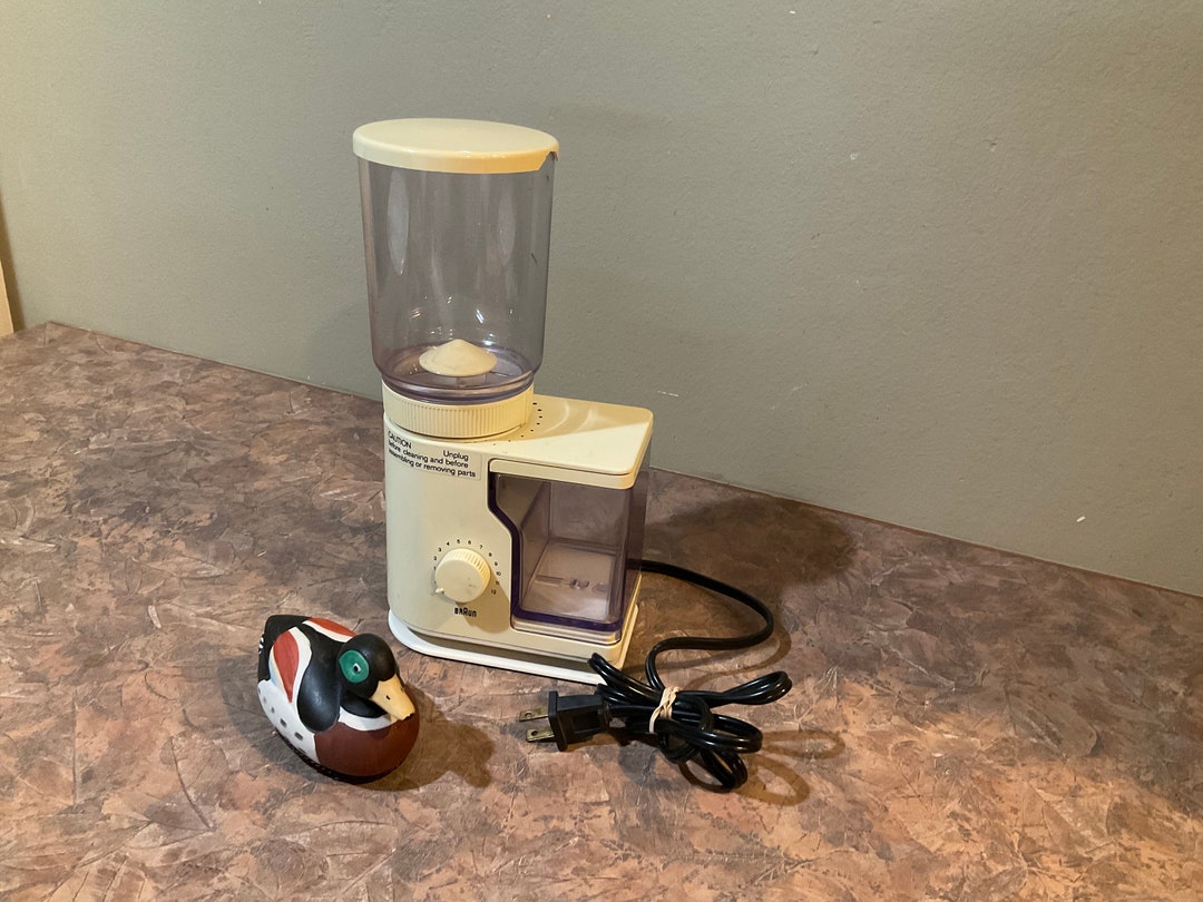 BRAUN 4045 Coffee Grinder, 6070 Vintage Etsy