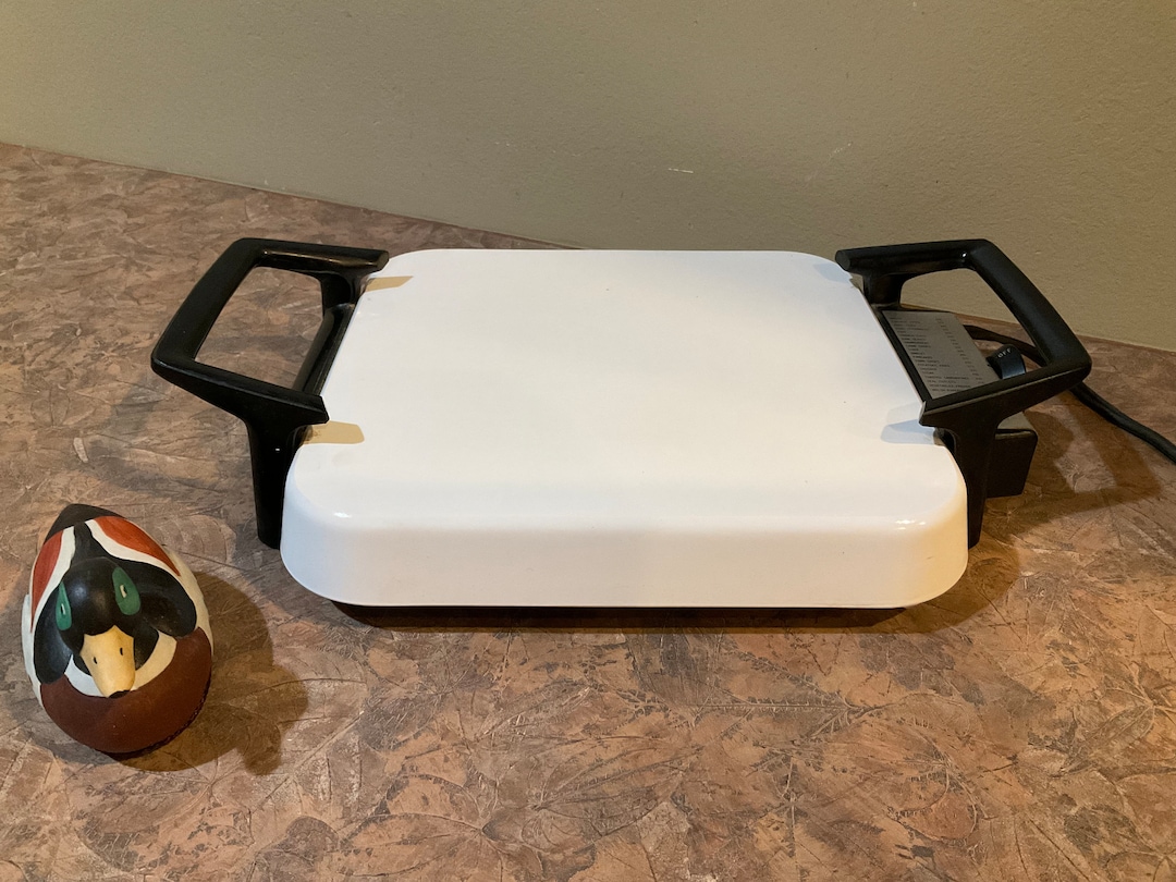 CORNING WARE P12ESN Electric Skillet Hot Plate, Warmer Working Etsy