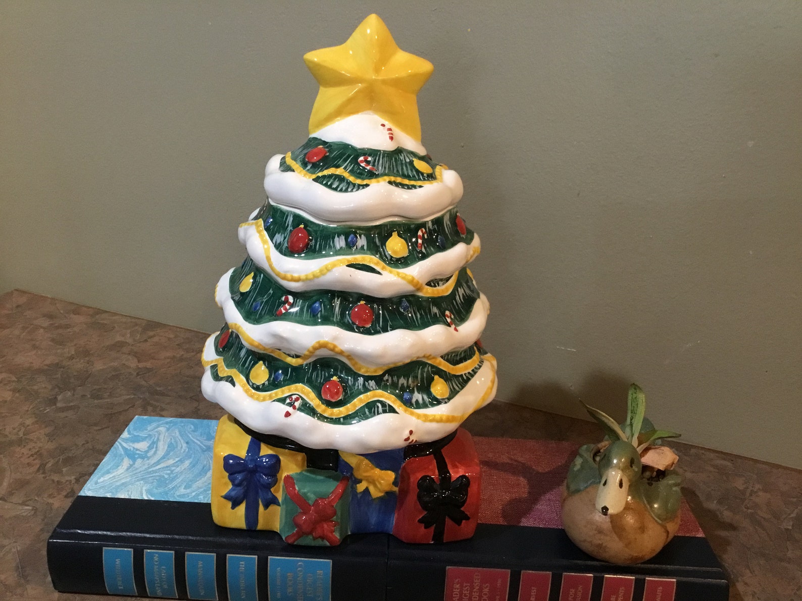 CHRISTMAS TREE COOKIE Jar by the Cellar for Federated Dept - Etsy