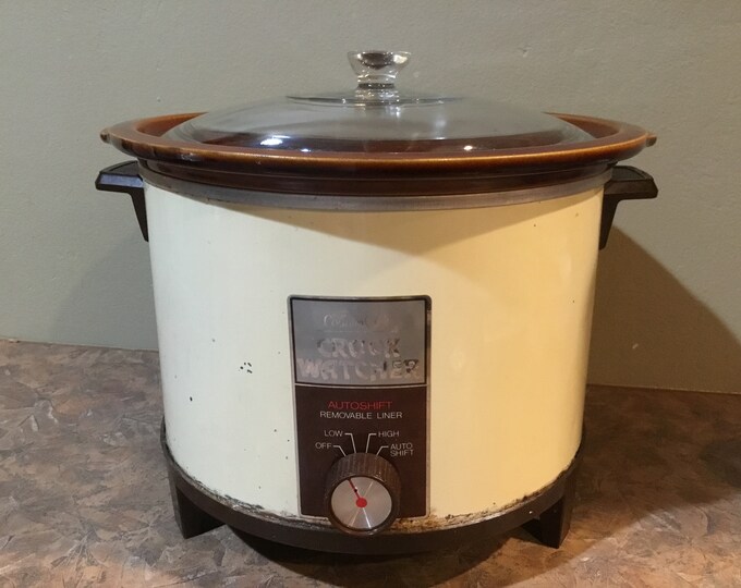 Crock Watcher, Sears, Counter Craft, Auto Shift, Crock Pot, Slow Cooker
