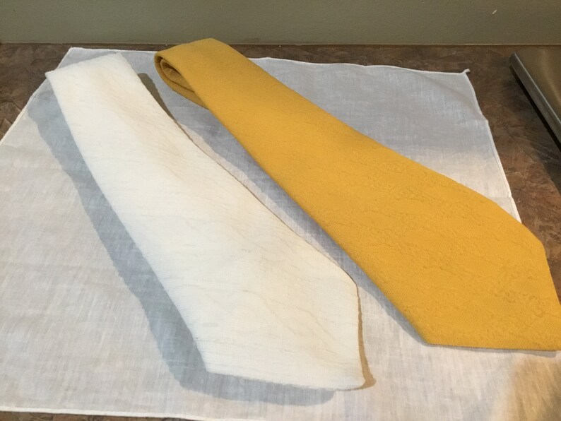 Vintage Set of 3 ties Fiorentino Collection ties neck ties,