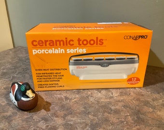 Conairpro Porcelain Series Ceramic Tool Instant Heat 12 Roller