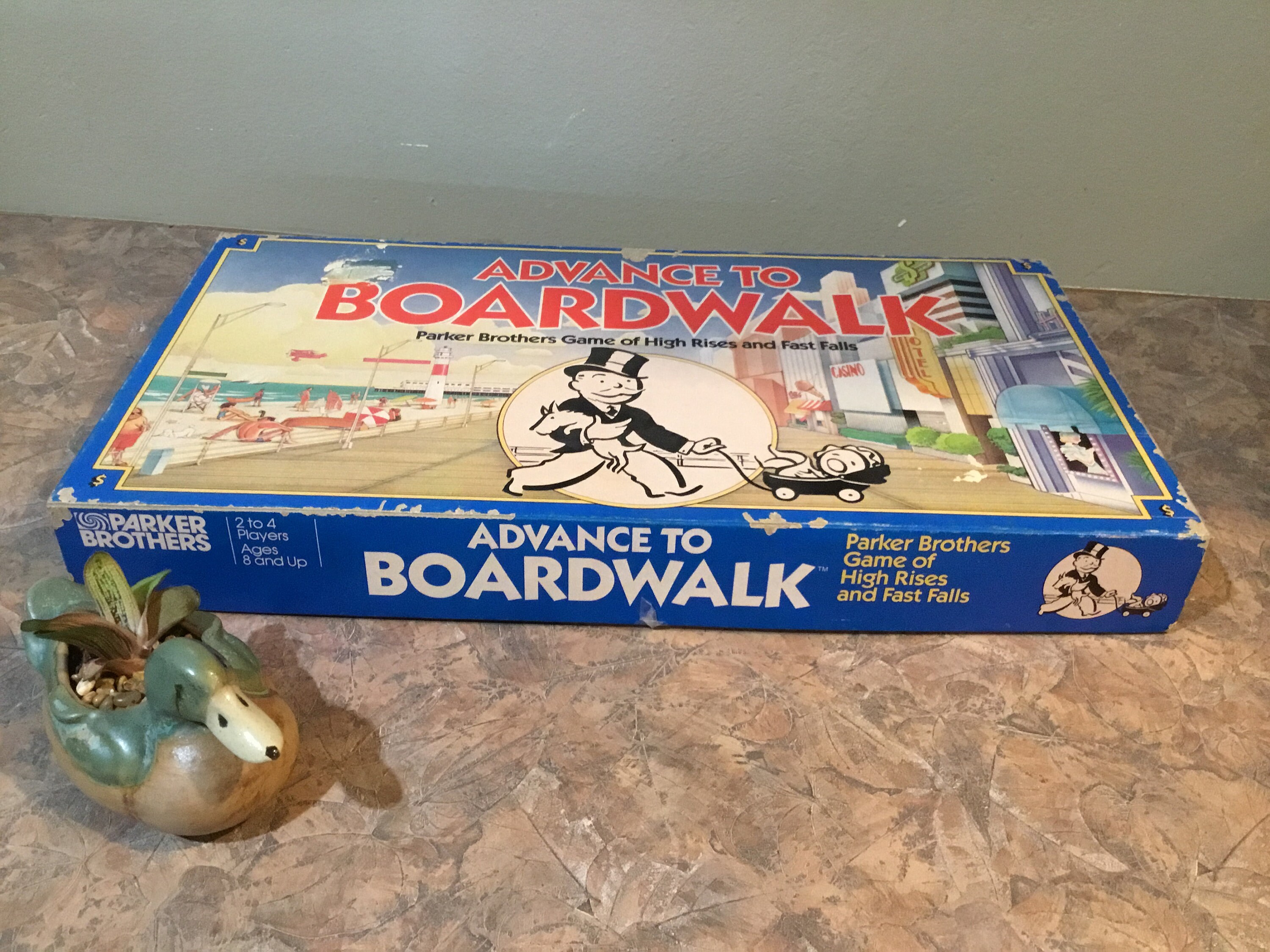 Advance to Boardwalk by Parker Brothers Monopoly Rich Uncle