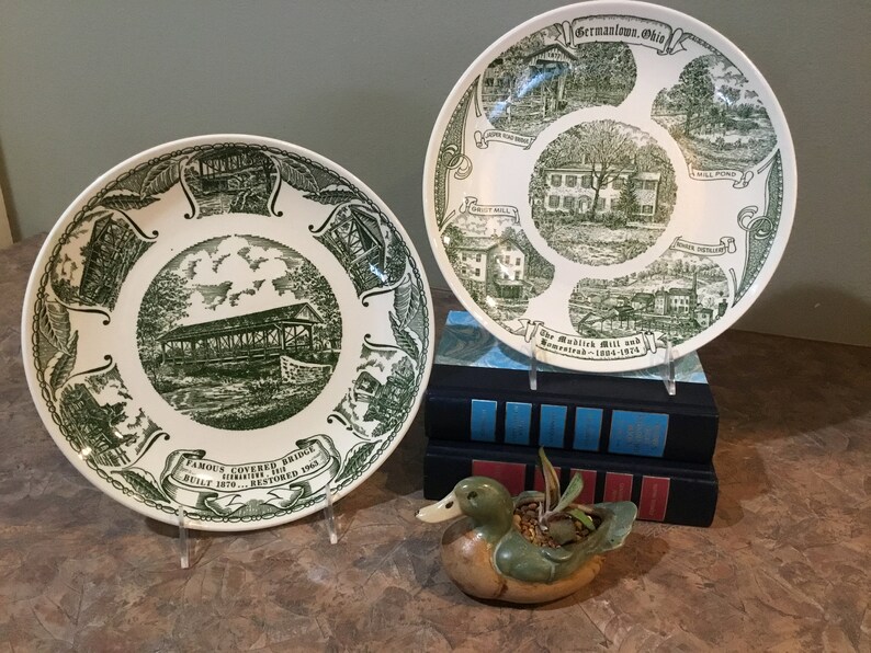 Germantown Ohio Famous Covered Bridge or The Mudlick Mill Etsy