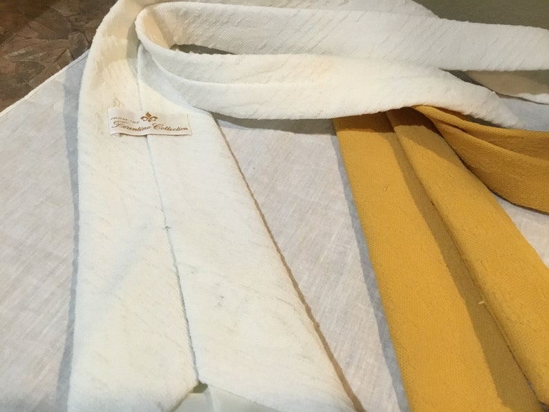 Vintage Set of 3 ties Fiorentino Collection ties neck ties,
