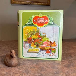 Del Monte Kitchens Cookbook, Ring Binder Hardcover, 1972 First Printing, Tabbed Sections, Vintage 1970s Cookbook, Grandmas Family Recipes