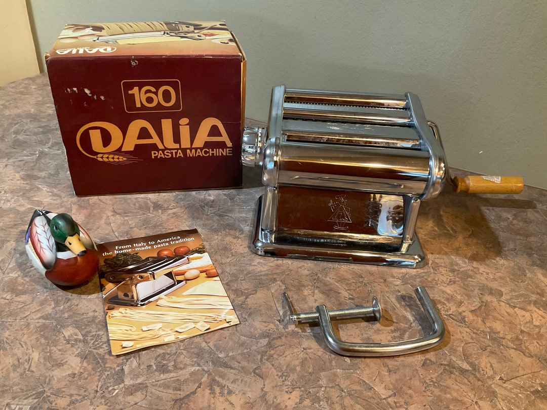 DALIA 160 Adjustable Pasta Machine Lasagne Fettuccine Spaghetti Etsy