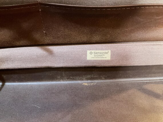 Samsonite Delegate Brown Hard Sided Briefcase, Vi… - image 6