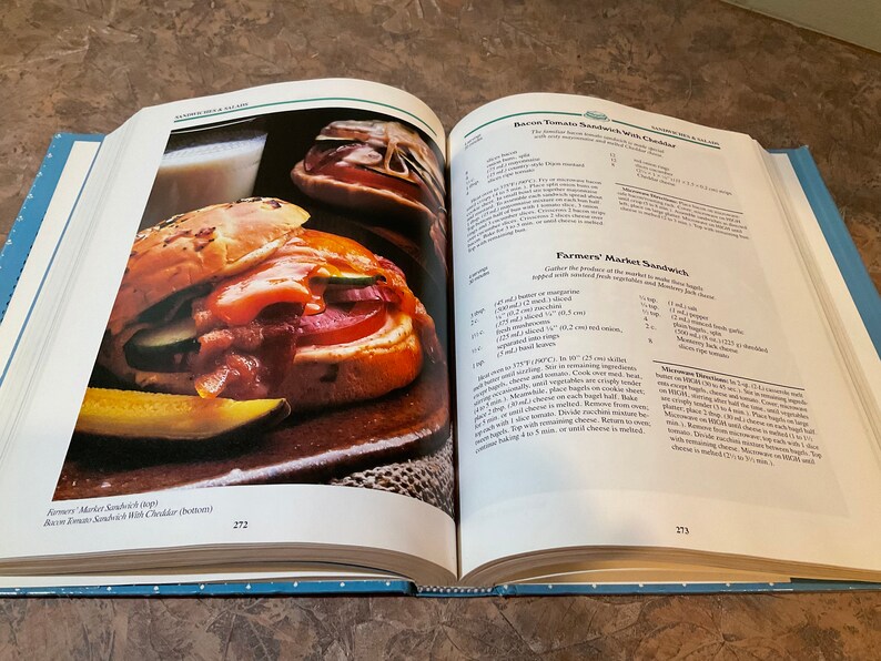 Martha Stewart Hors d'Oeurvres, Better Homes Gardens: All Time Favorite Recipes, First Edition First Printing, Land o Lakes 1990's cookbook image 3