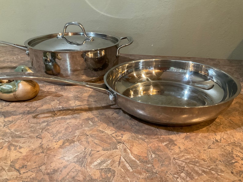 Hoffritz Platinum Pots 4 Qt Stainless Steel Sauce Pan With Etsy