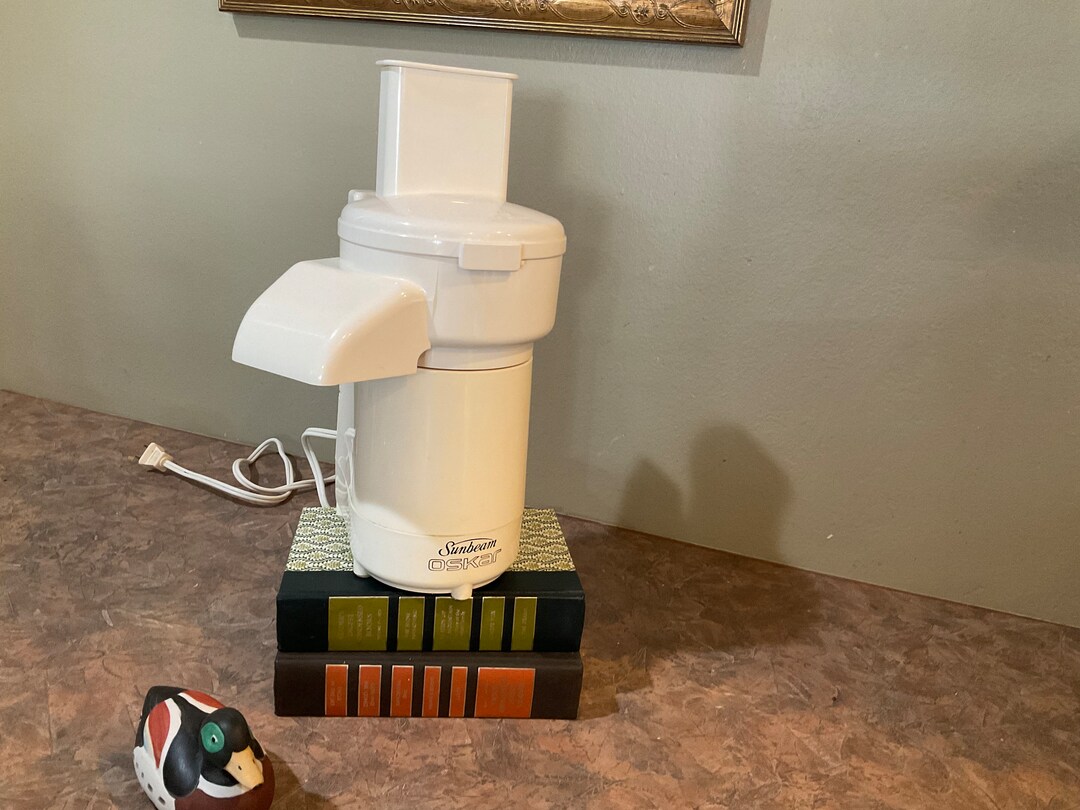 SUNBEAM OSKAR Food Processor Model 14081 Complete Set Made in Etsy