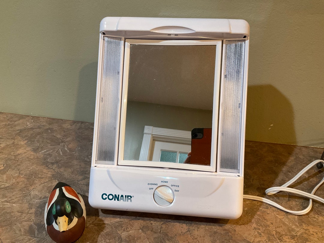 Conair Lighted Mirror, Make up Mirror Magnifying and Regular Four