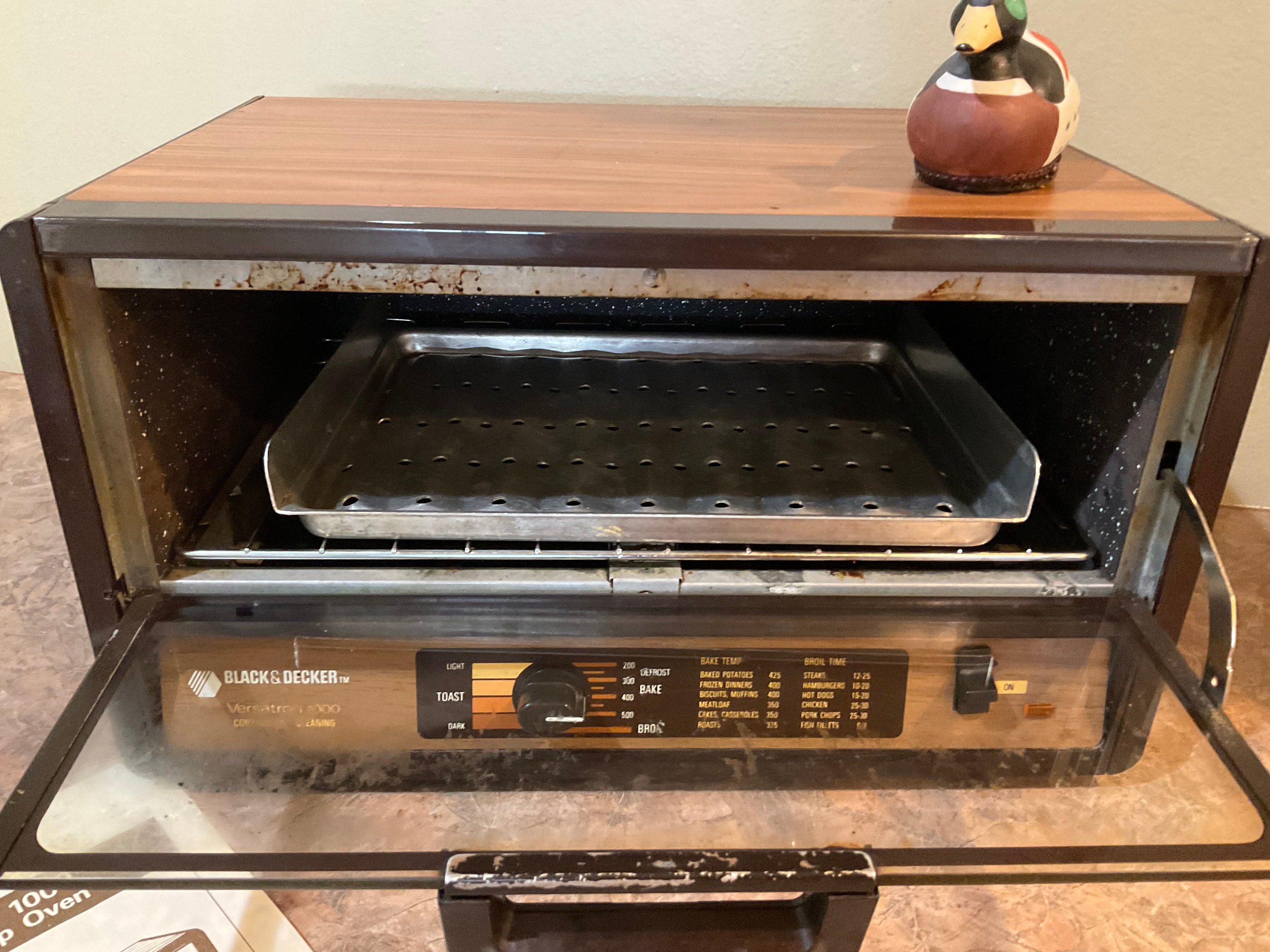 Black and decker spacemaker toaster oven sale