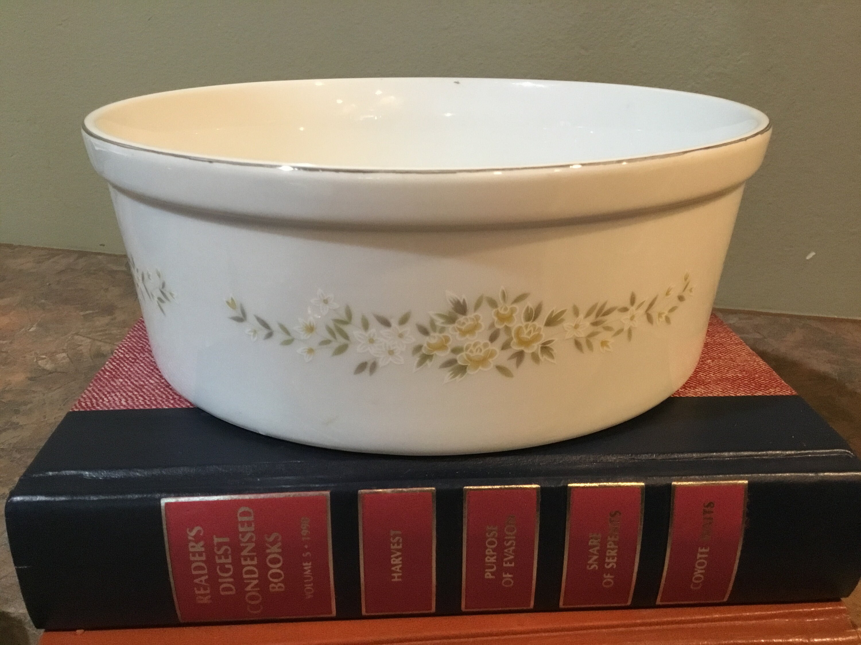 Lady Carolyn Fine China Runder Bäcker 8 Salat Etsy