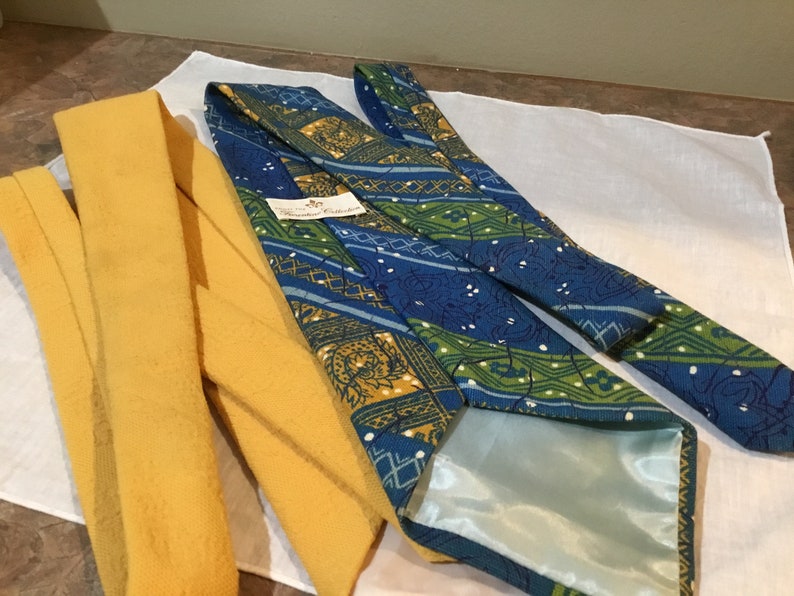 Vintage Set of 3 ties Fiorentino Collection ties neck ties,