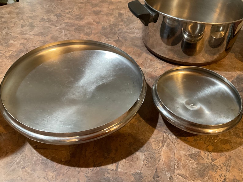 Revere Ware Pots With Lids Copper Bottom 1 2 Quart Pot Etsy