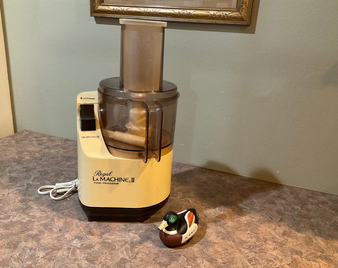 Regal Moulinex Lamachine II Food Processor Kitchen Tools Two Etsy