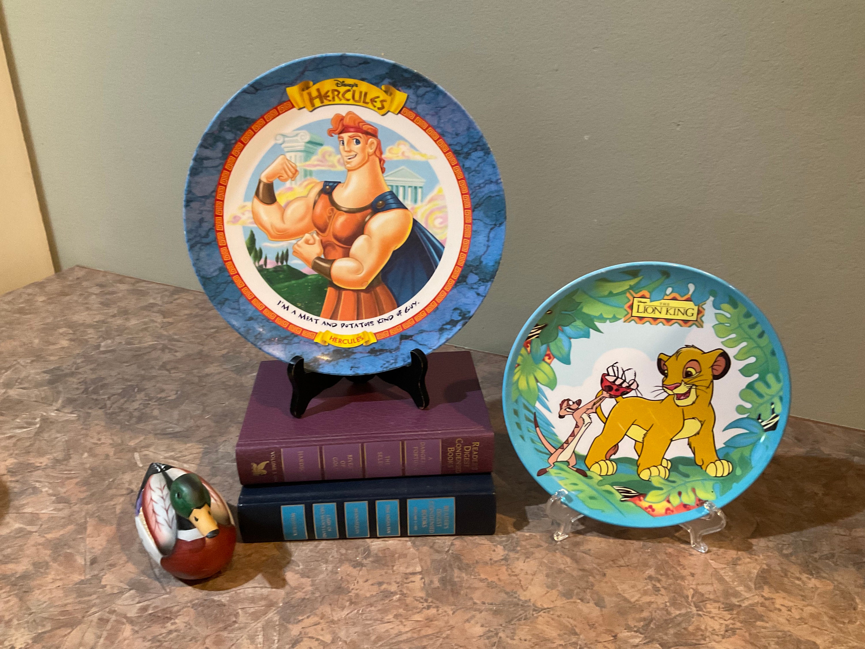 Hercules McDonald's Collector Melamine Children Plate, Disney's The