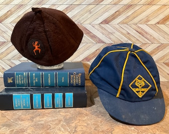 Girl Scout Brownie Uniform Felt Beanie Hat Or Cub Scouts Hat