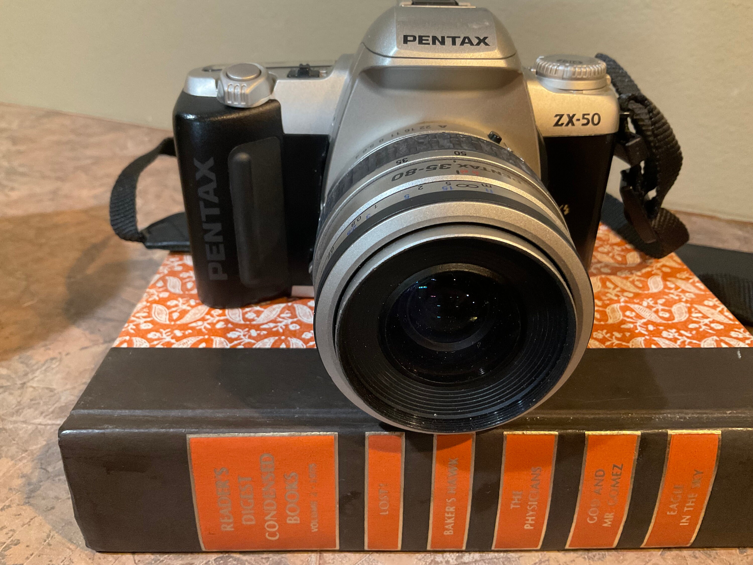 PENTAX - PENTAX kｰ50 Pentax ZX-50 35MM Film Camera W/ 28-80 3.5 Lens | eBay