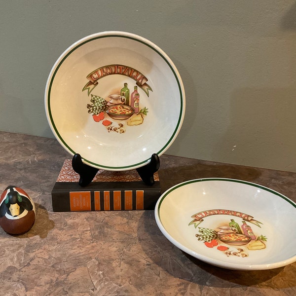 Pasta Bowls Made in Italy Etsy
