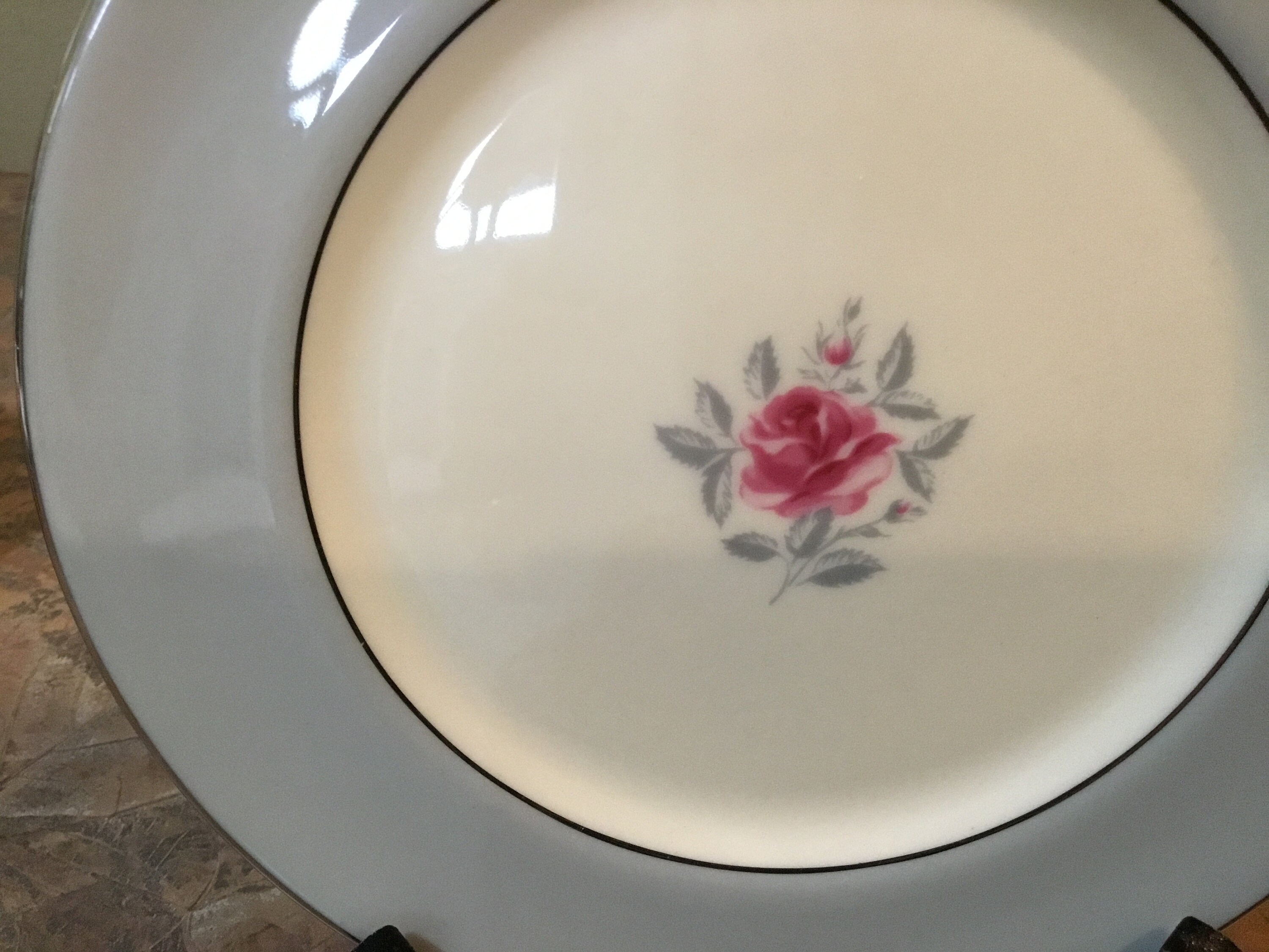 FLINTRIDGE China Salad Plate or bread and butter plate Etsy