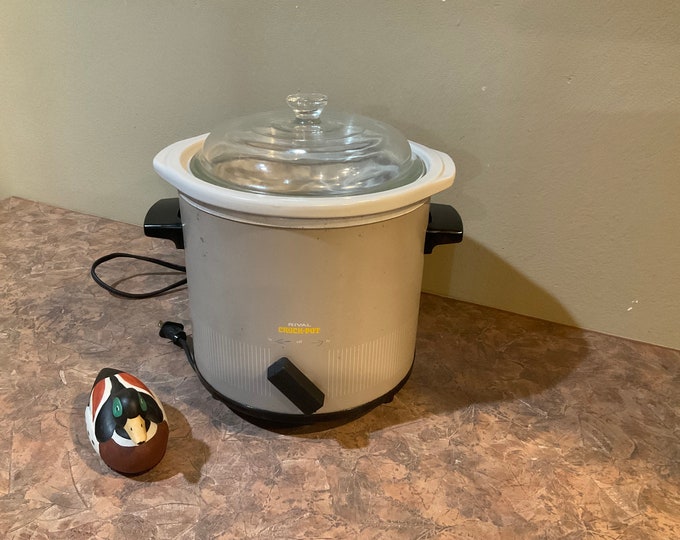 Rival Crock Pot Model 3150/2 3.5 Quart Slow Cooker Tope Removable Crock