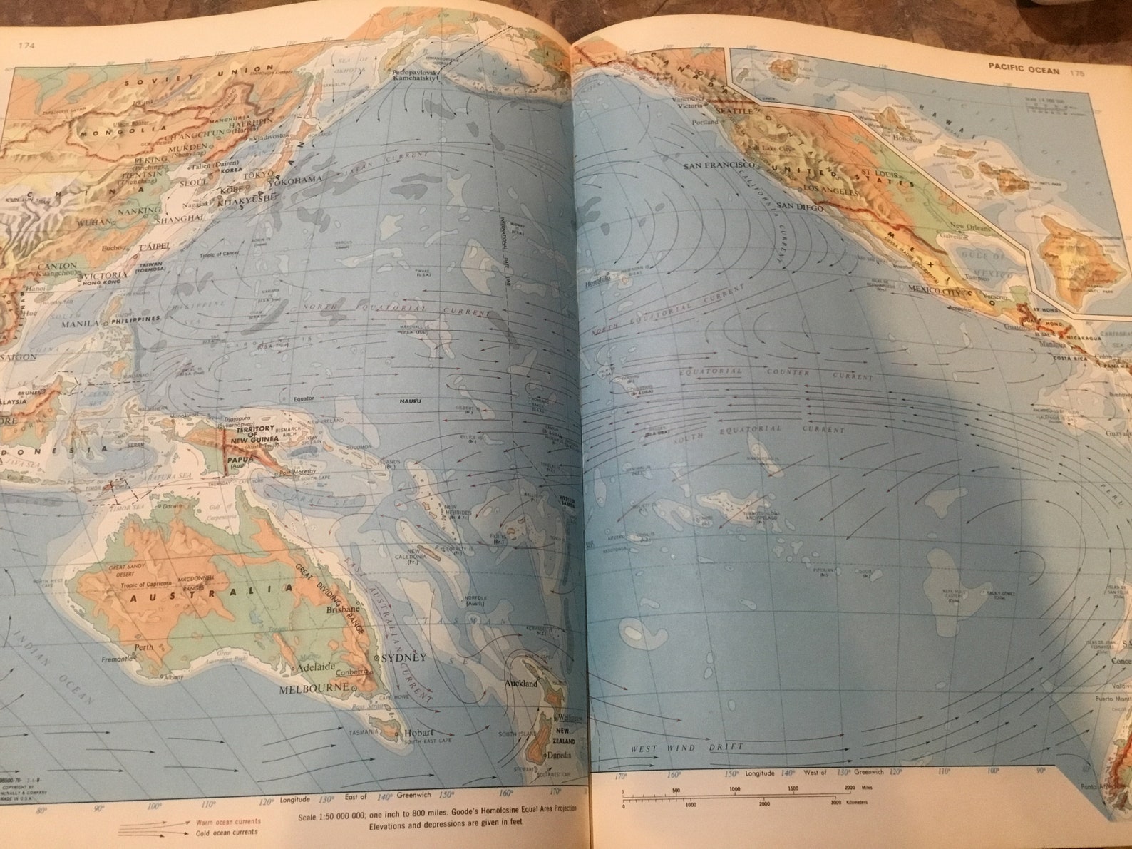 Rand Mcnally Goodes World Atlas 13th Edition Edited by | Etsy