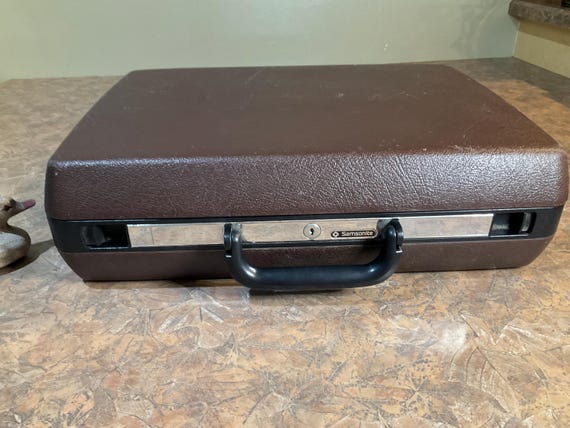 Samsonite Delegate Brown Hard Sided Briefcase, Vi… - image 3