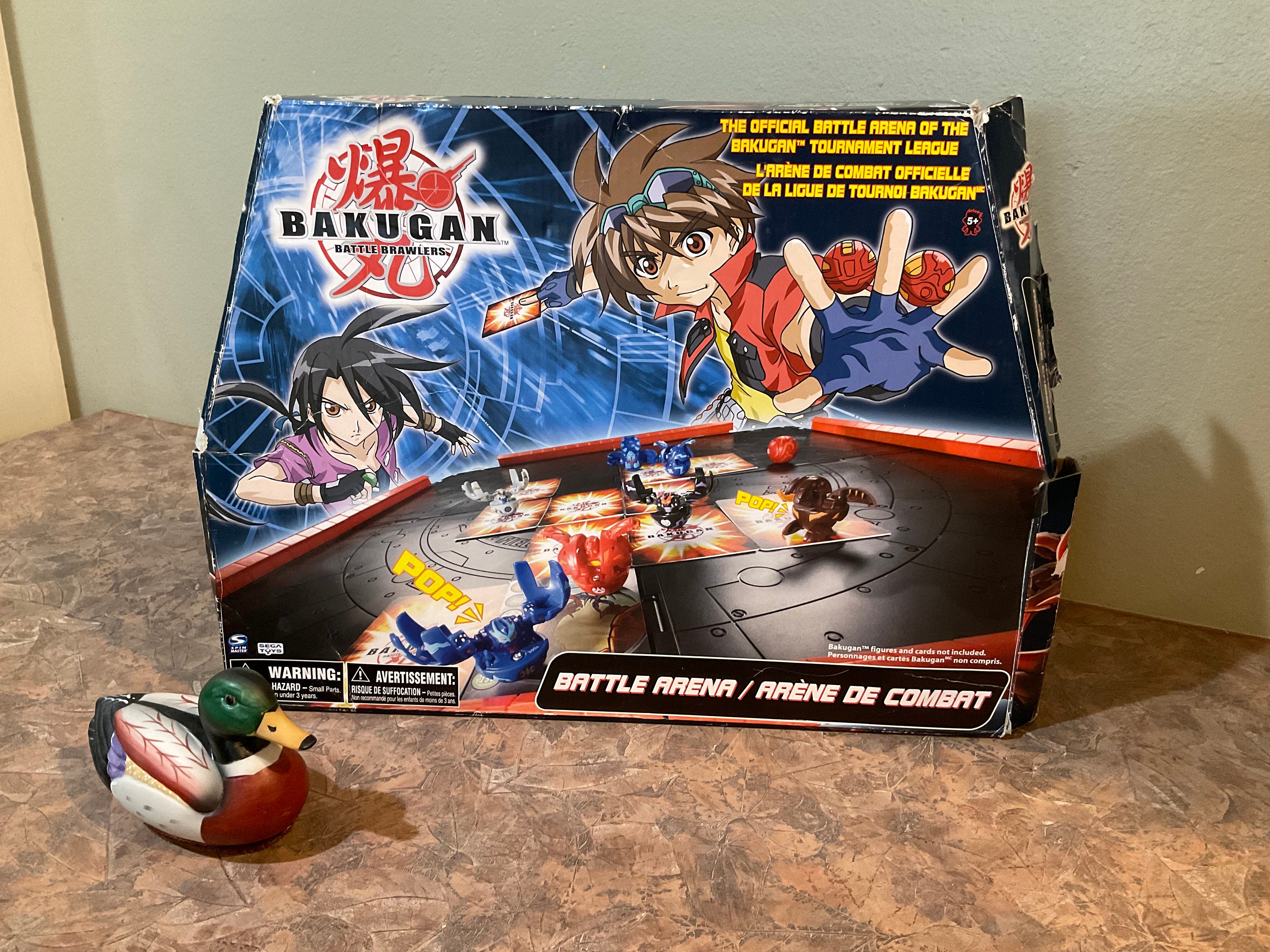 Arene de combat bakugan avec cartes et figurines - Bakugan