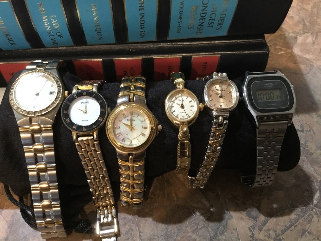 Womens Watches, Bulova, Casio, Citizen Eco Drive, Timex, Pulsar