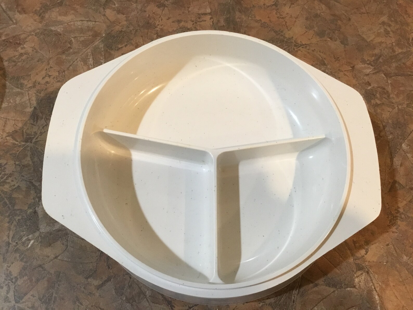 Nordic Ware Dishes Three for One Microwave Divided Plate Etsy