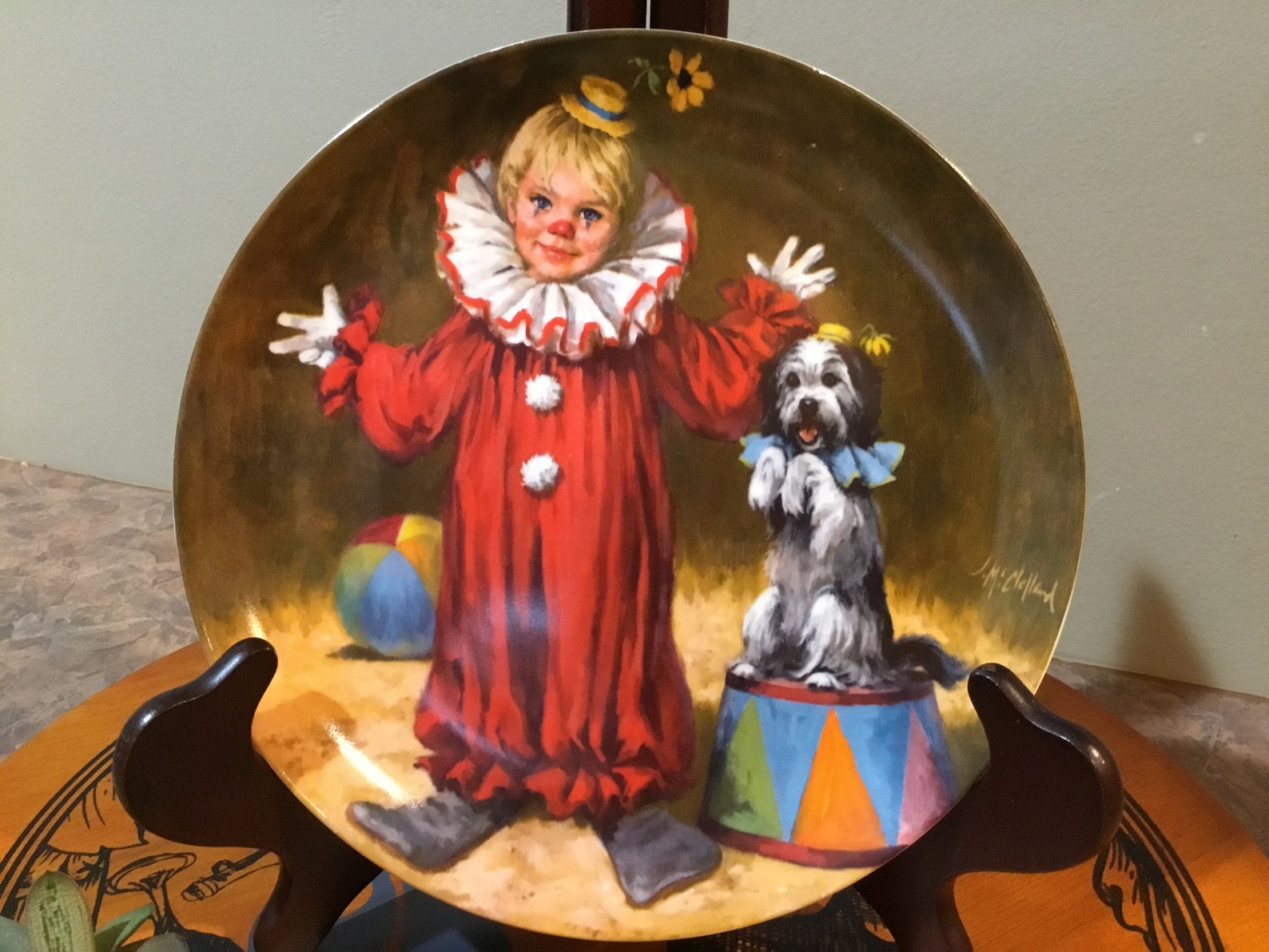 Vintage Reco 1982 Tommy the Clown Limited Edition Etsy