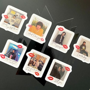 BTS Polaroid Stickers | vinyl | waterproof