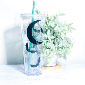 Custom Basic Witch Venti Starbucks Tumbler Personalized Gift Fall Vibes October Spooky Halloween image 2