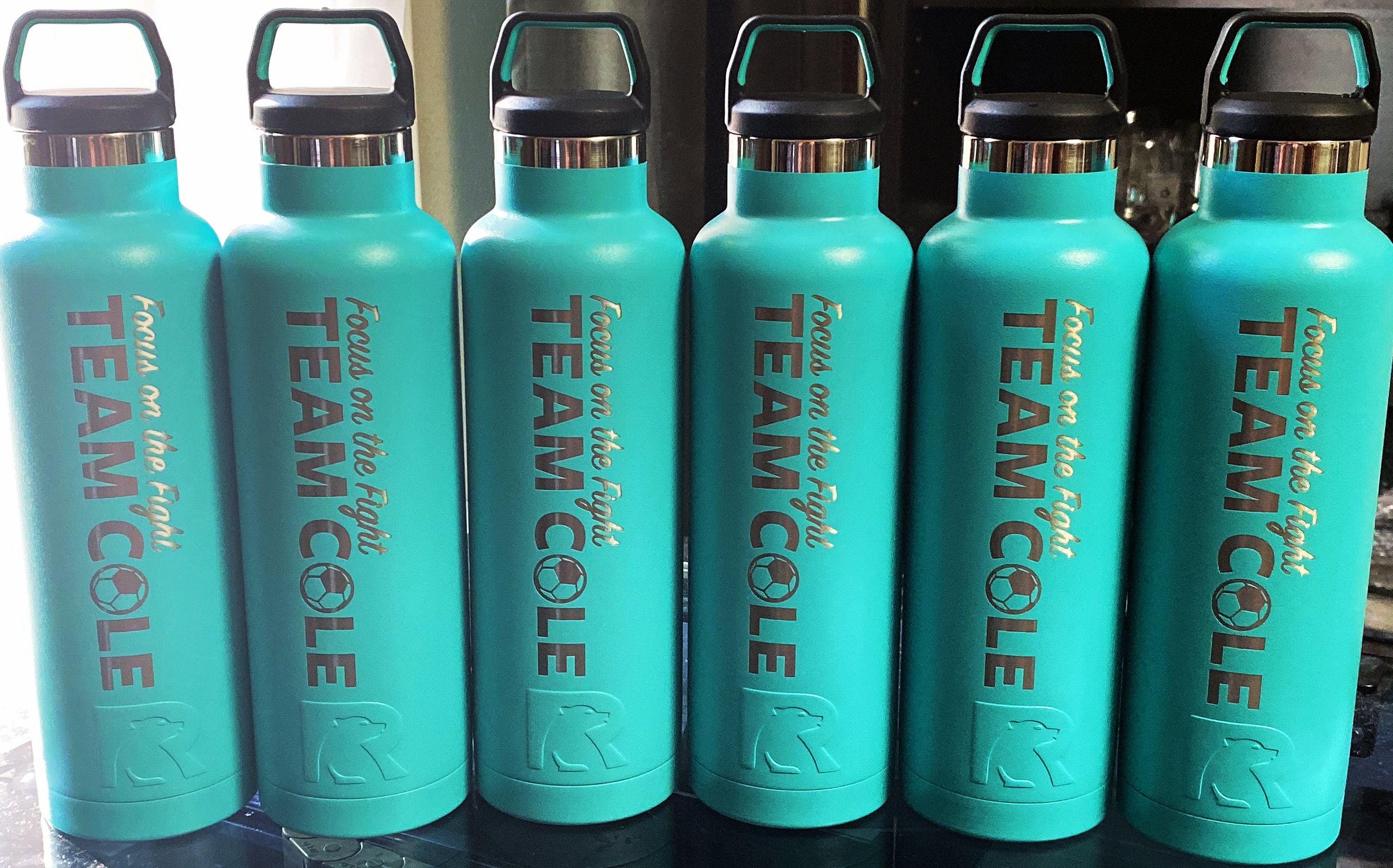 Custom Laser Engraved 20oz RTIC Water Bottles Etsy UK