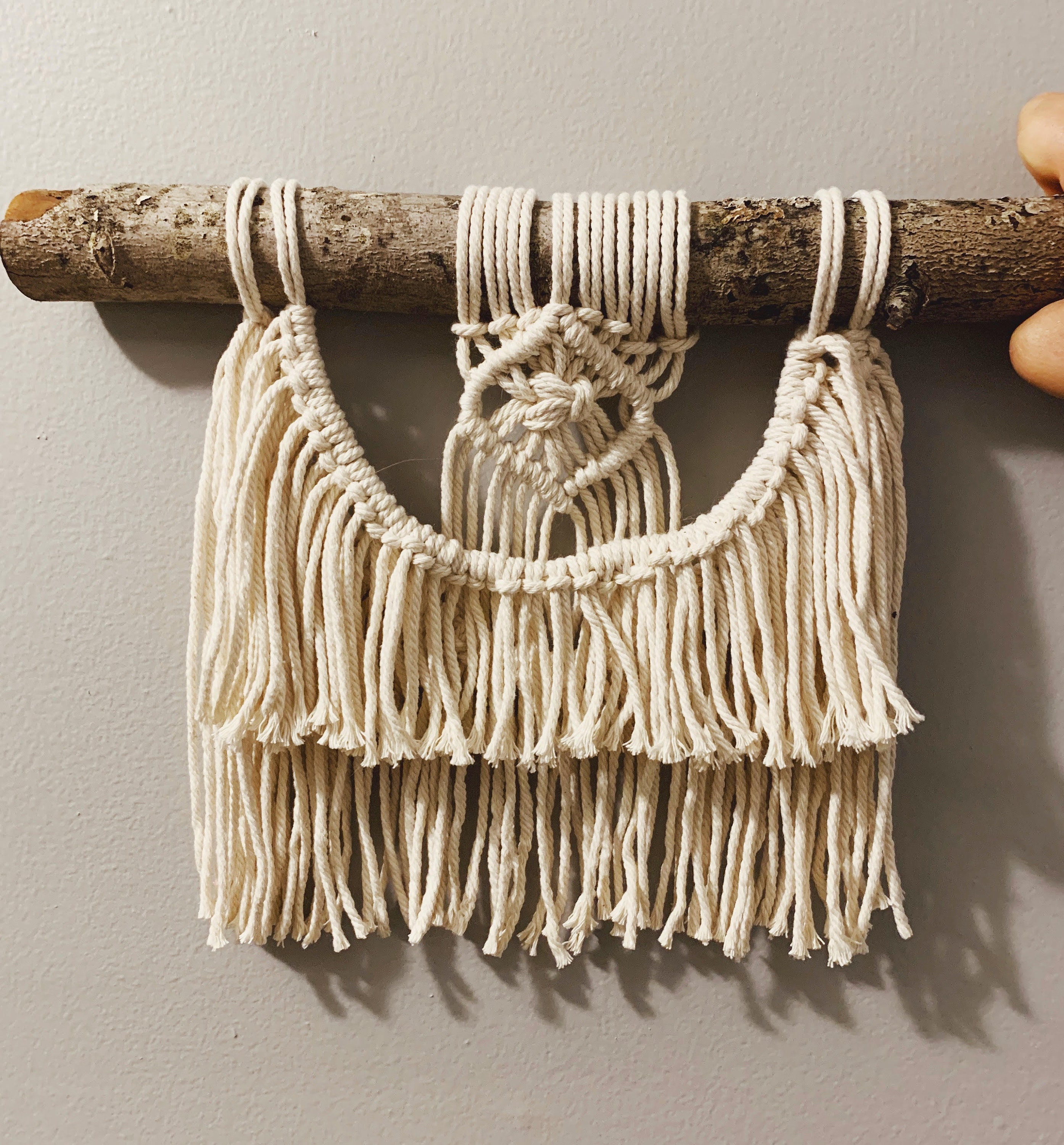 Small Macrame Wall Hanging | Etsy