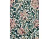 Vintage Floral Area Rug 3 Sizes Machine Washable William Morris Accent Rug Bedroom Rug Living Room Carpet Kitchen Rug Colorful Rug