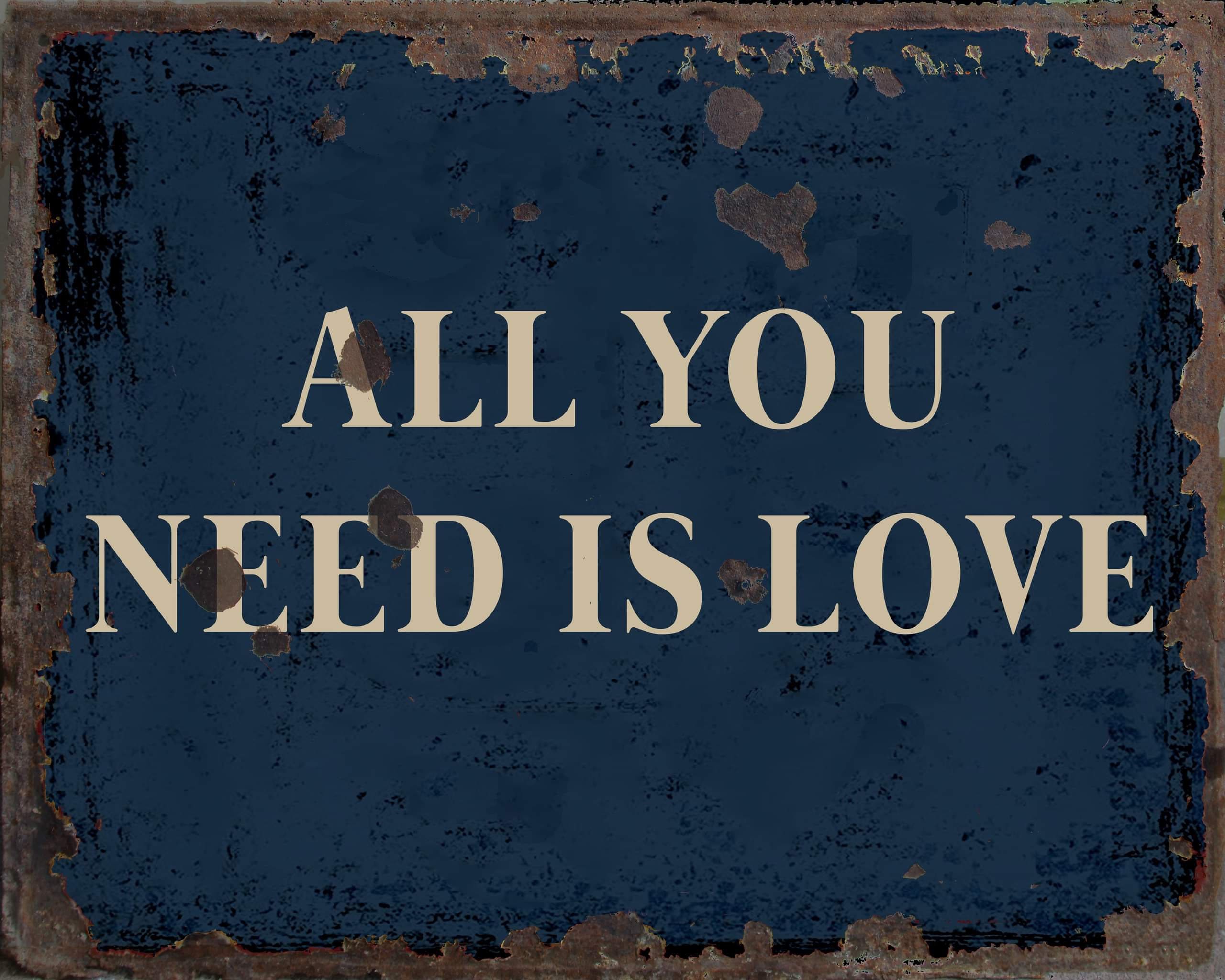 All You Need is Love Sign - Etsy