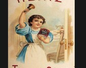 Vintage Heinz Tomato Soup Ad Sign, sauce sign, vintage sign. Retro wall sign,