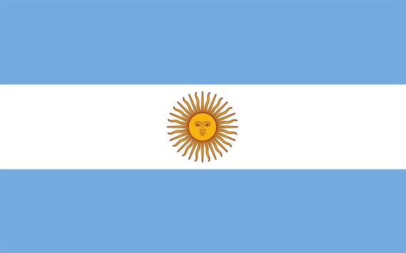 ベロン アルゼンチンサイン Argentina Flag Metal Sign, Argentina Sign, Vintage Sign. Retro