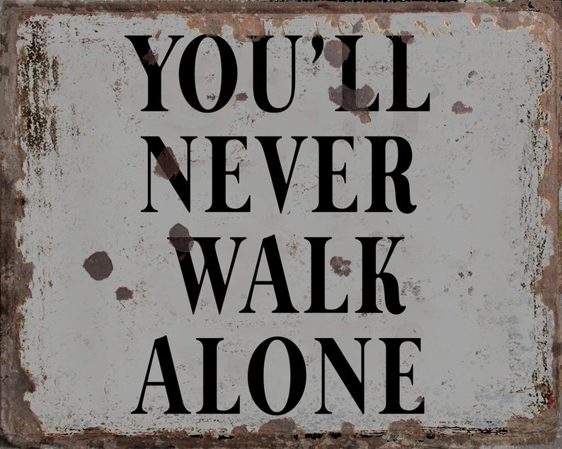 Felpa Uomo 'You'll Never Walk Alone' – Tifosi Liverpool/Lecce – Cotone E Poliestere, JHK