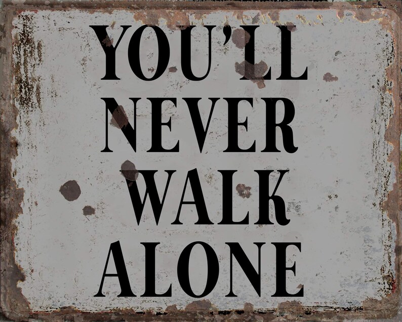 Felpa Uomo 'You'll Never Walk Alone' – Tifosi Liverpool/Lecce – Cotone E Poliestere, JHK