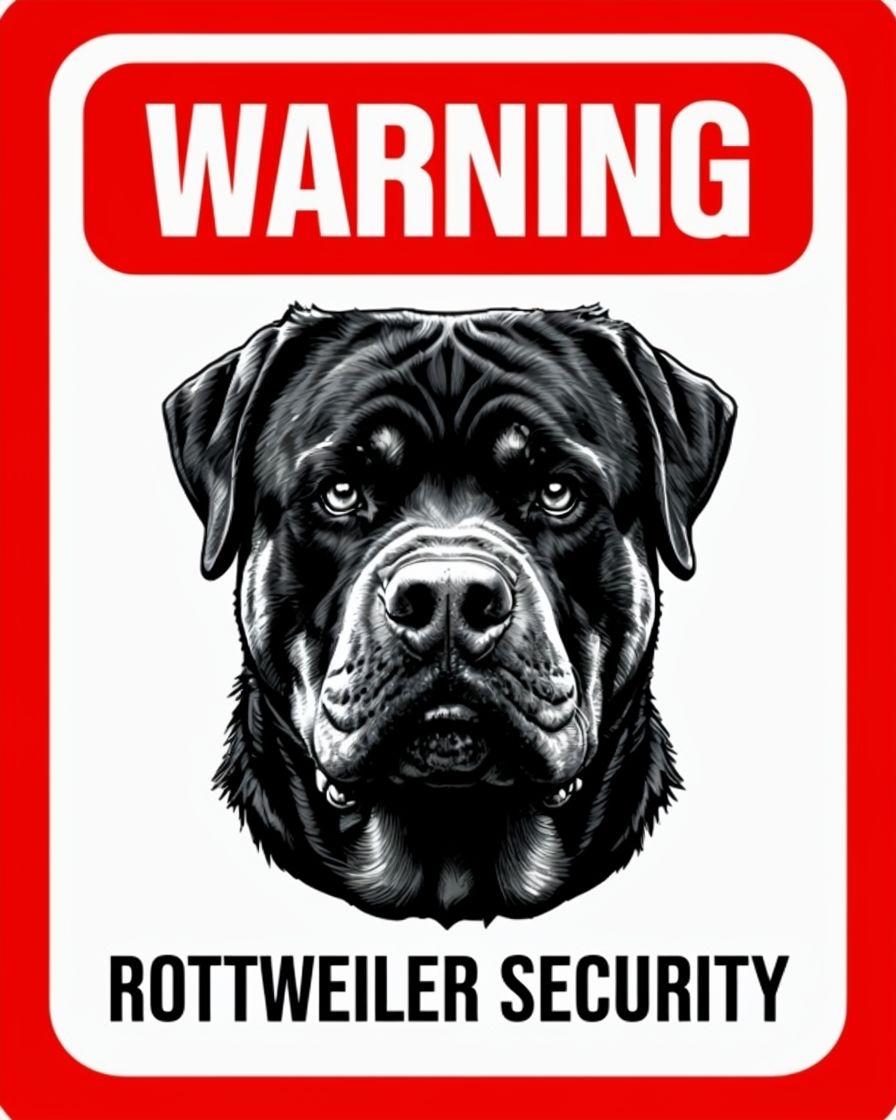Starting Soon Rottweiler Sign Rottweiler Security Sign, Rottweiler Security Plaque, Rottweiler Sign ...