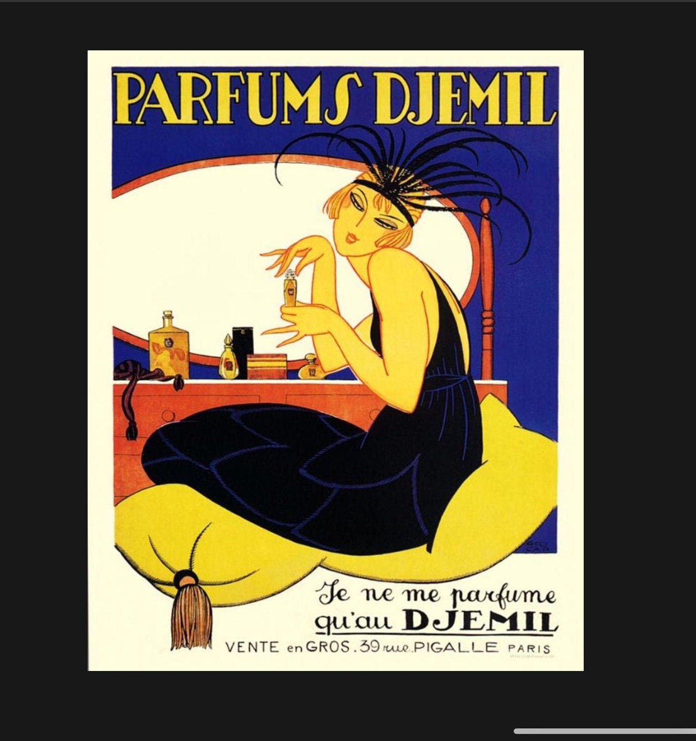 Vintage French Perfume Ad Metal Sign Cognac Sign French Etsy Australia