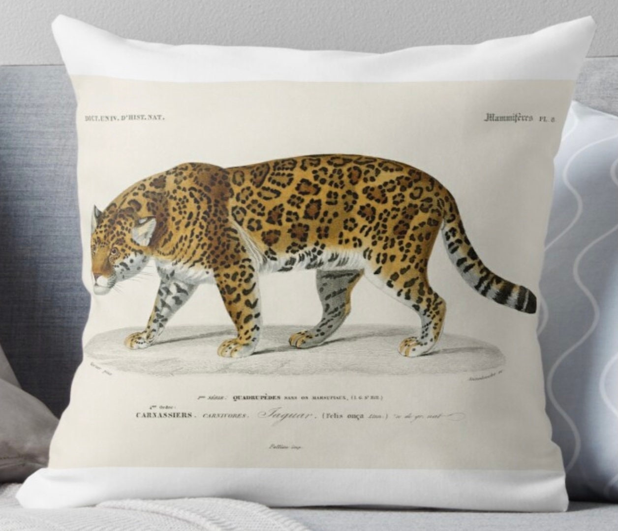 Jaguar cushion on sale