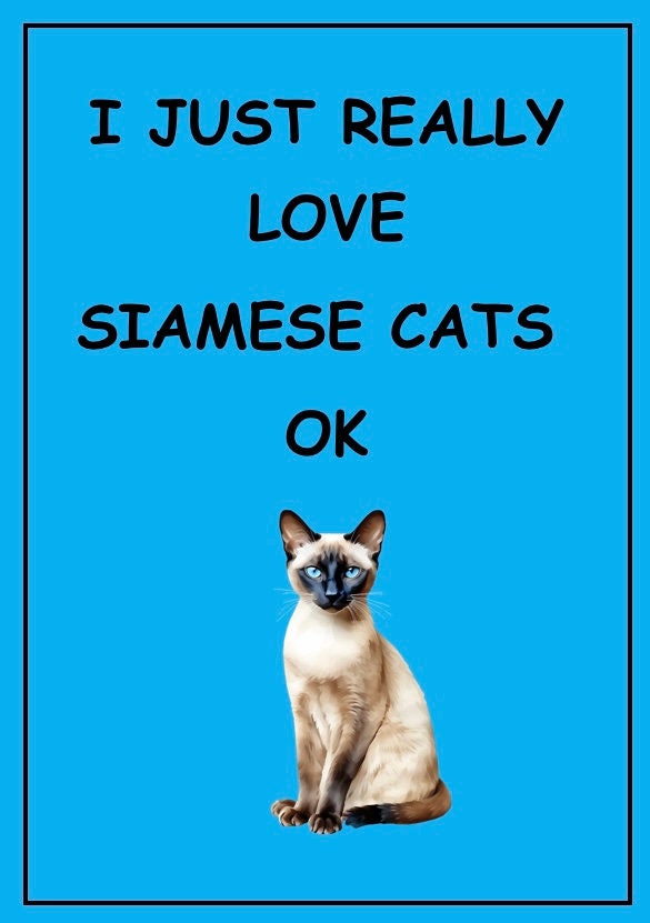 I Love Siamese Cats Sign , Siamese Cats Sign, Siamese Cats Plaque