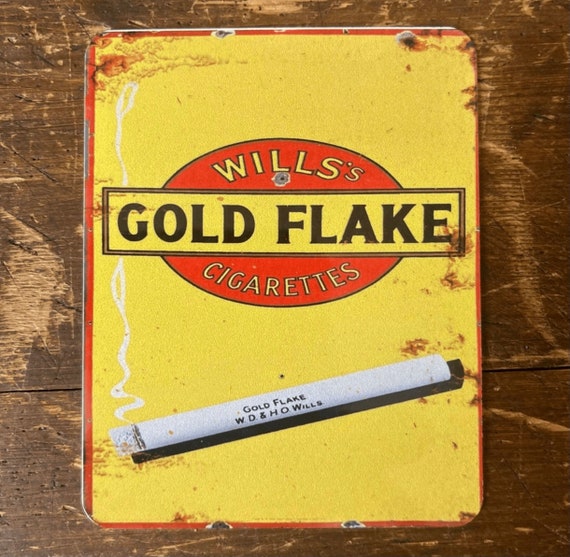 wills flake cigarette price in india British 'Wills' Gold Pack Original Vintage Wills Gold Flake Ad