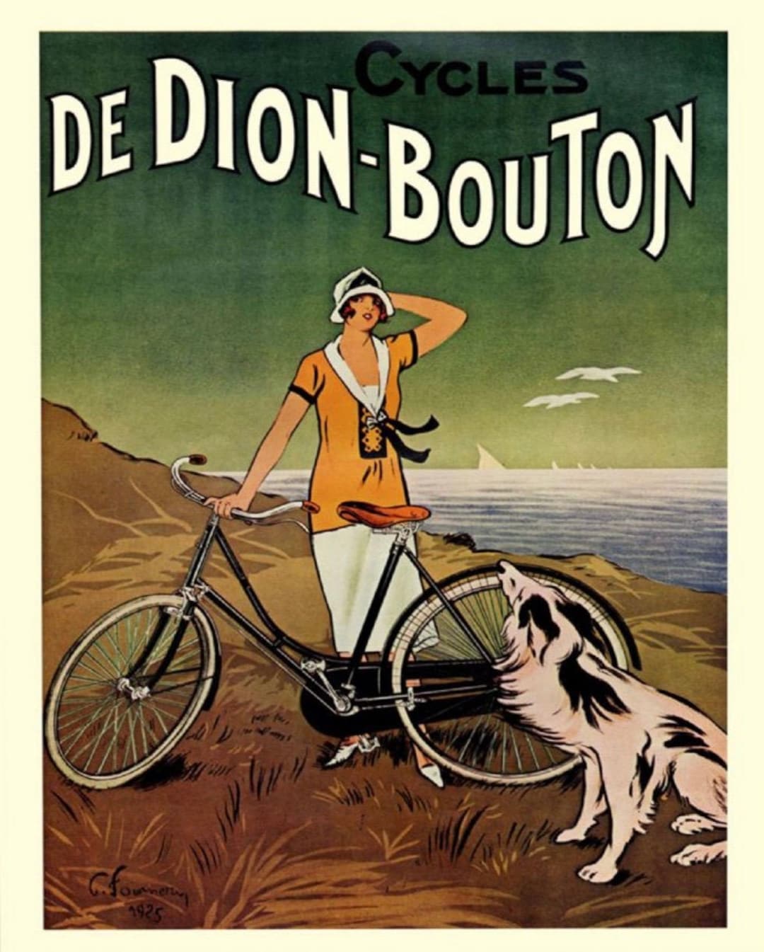 Vintage French Cycle Ad Print, French Print, Cycle Print, Vintage Print ...