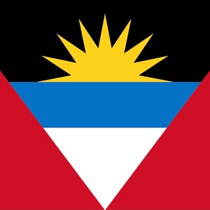 Vintage Antigua and Barbuda Flag metal Sign, Antigua and Barbuda sign, vintage sign. Retro wall sign,